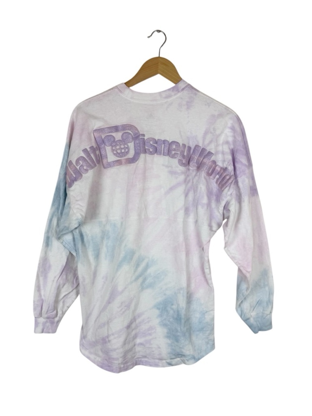 Walt Disney World Parks Pastel Tie Dye Purple Pink Adult Spirit Jersey